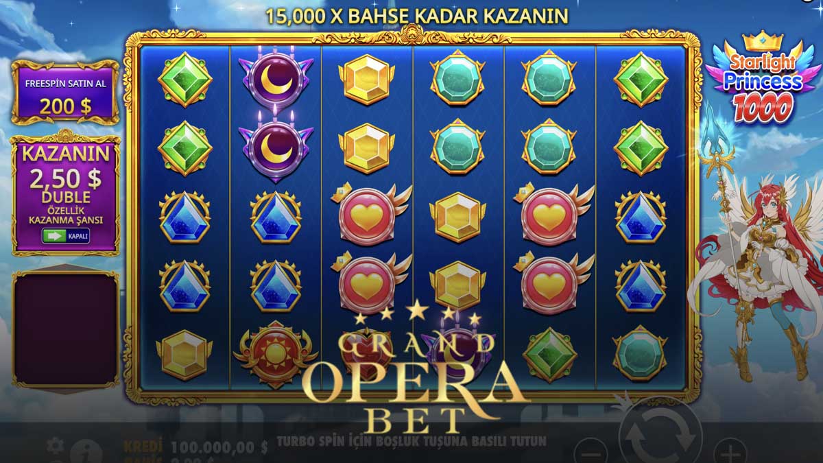 Grand opera bet pragmatic play drops&wins turnuvası