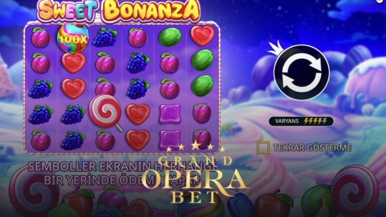 Grand opera bet sweet bonanza