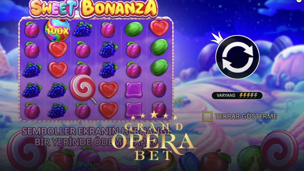 Grand opera bet sweet bonanza