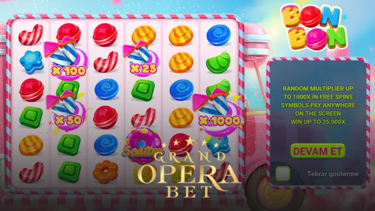 Grandoperabet Bon Bon oyunu