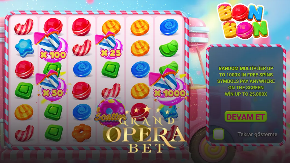 Grandoperabet Bon Bon oyunu