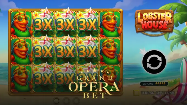 Grandoperabet Lobster House oyunu