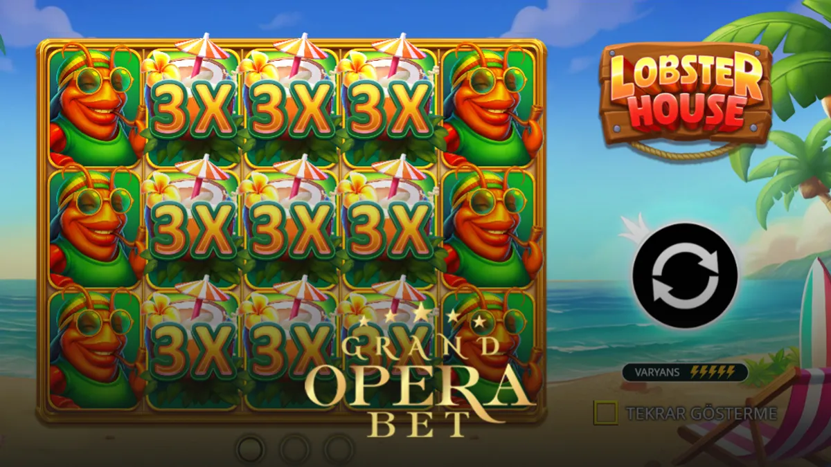 Grandoperabet Lobster House oyunu